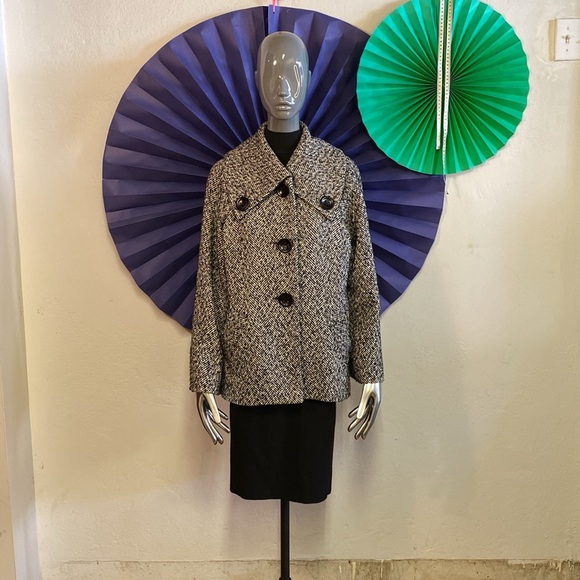 Periphery Tweed Coat, 4 - Picture 1 of 7